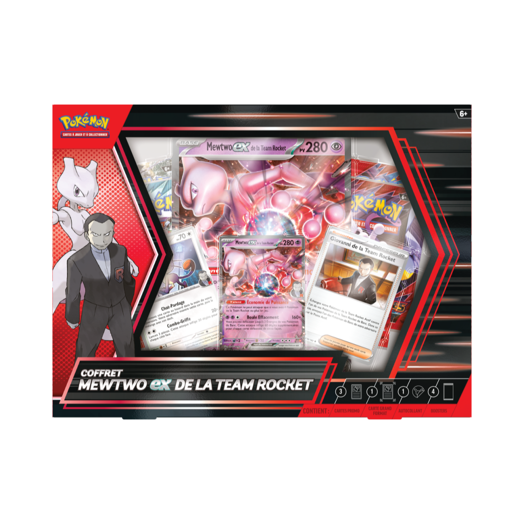Coffret Mewtwo ex de la Team Rocket