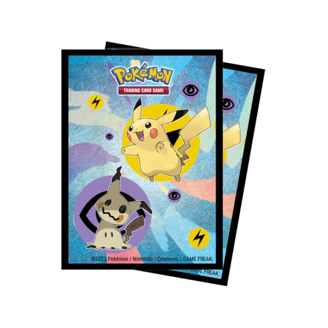 Sleeves Protèges Cartes Ultra Pro Pikachu & Mimiqui 65 Pièces