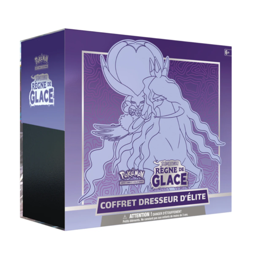 Coffret Dresseur d'Élite - ETB : Règne de Glace - Violet EB06