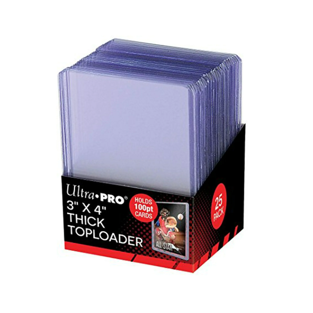 Toploader Ultra Pro Super Thick 3x4 - Lot de 25